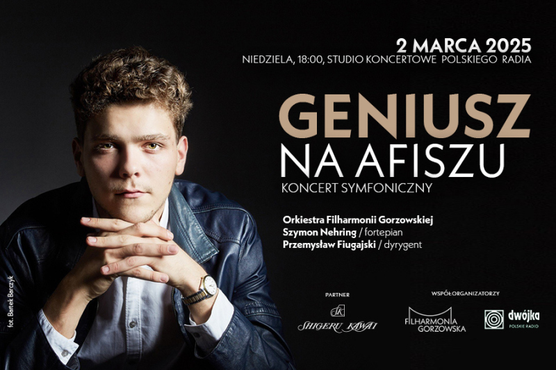 GENIUSZ NA AFISZU - KONCERT W WARSZAWIE