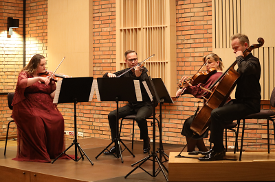 Kwartet Polon zachwyca na debiutanckim koncercie kameralnym