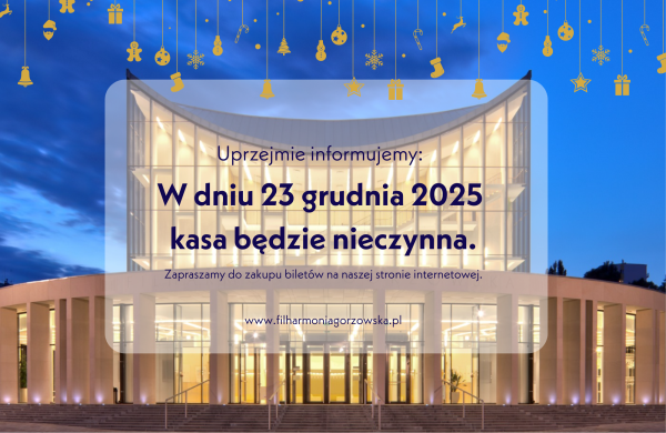 23 grudnia 2025 – kasa nieczynna