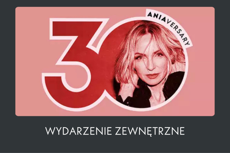 Anna Wyszkoni - koncert "30 lat"