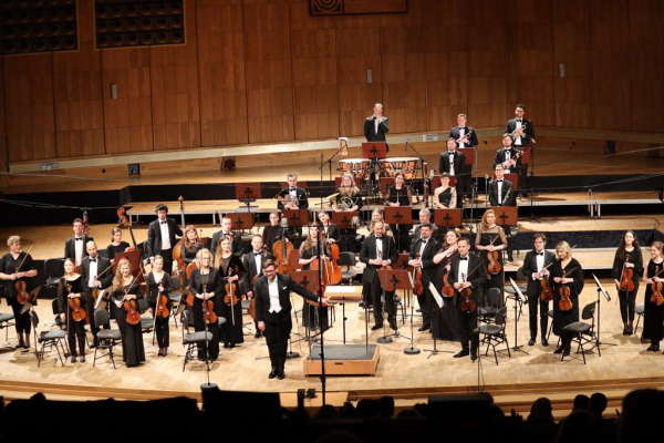 ORKIESTRA FILHARMONII GORZOWSKIEJ W STUDIU KONCERTOWYM POLSKIEGO RADIA